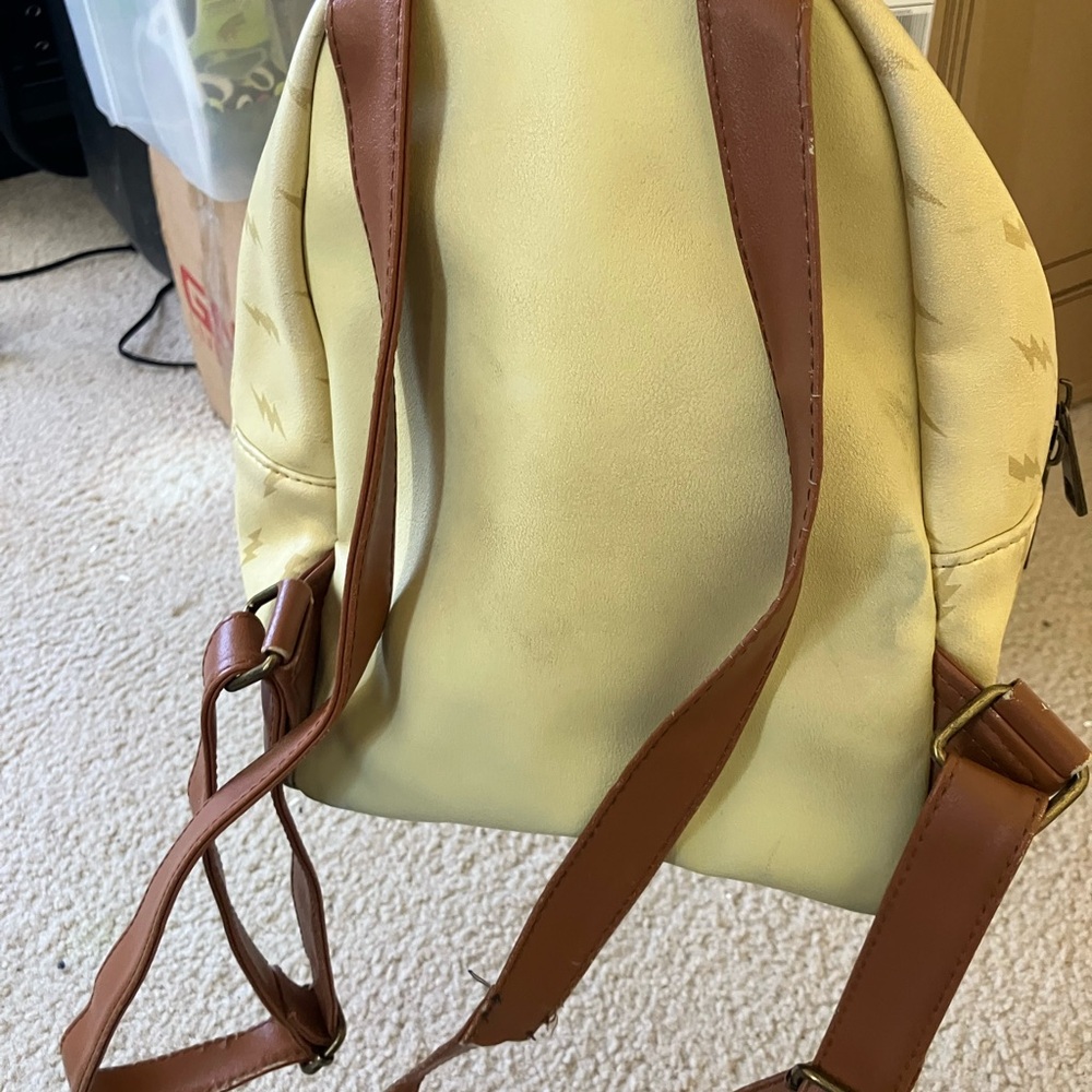 Loungefly Pikachu Lightning Mini Backpack - Cream - image 3